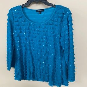 Notations Ladies Ruffled blouse (accepting offers)